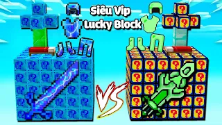 MINI GAME : WIP VS OP LUCKY BLOCK BEDWARS ** GIÁP BẤT TỬ GẶP KIẾM VÔ CỰC SỨC MẠNH