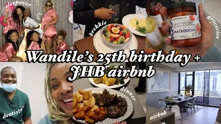 Wandile's 25th birthday + Airbnb vlog #sayoutuber #roadto90ksubscribers