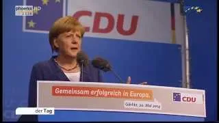 Europawahl: Wahlkampfrede von Angela Merkel in Görlitz vom 20.05.2014