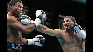 Winky Wright Vs Sugar Shane Mosley II Highlights (WBC WBA IBF Titles)