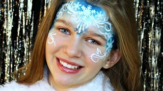 Elsa "Frozen" Snow Princess ❄️ — Makeup & Face Painting Tutorial