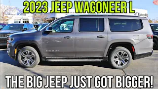 2023 Wagoneer L Series II: Jeeps Answer To The Chevy Suburban And Ford Expedition Max!