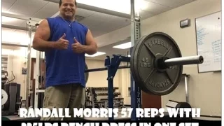 Randall Morris does 225lbs for 57 Reps in one set in the POWER ZONE