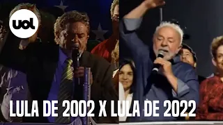 Discurso de Lula mudou? Comparamos as falas vitoriosas de 2002 e 2022