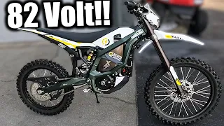 Riding the FASTEST ELECTRIC Dirt Bike (Faster Than a 450)