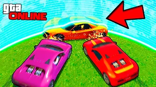 I SURVIVED - GET TO THE ZONE!!! THE LEGENDARY BATTLE FOR THE TOP 1 IN DERBY MODE IN GTA 5 ONLINE