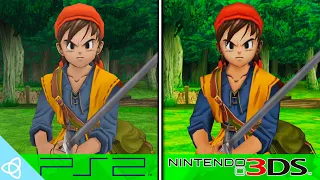 Dragon Quest VIII - 3DS vs. PS2 | Side by Side