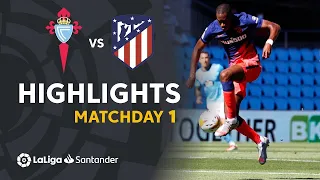 RC Celta Vigo vs Atlético Madrid 1-2 | Resumen y Goles - La Liga Santander 2021/22