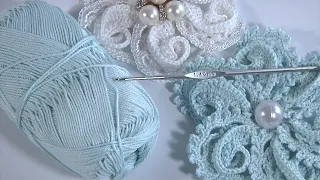 Crochet Stunning Unusual Flower /How to Crochet 3D Flower/Crochet Flower Pattern/Author's Design