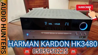 🔥🔥 HARMAN KARDON HK-3480 HI END STEREO 4 CHANNEL AMPLIFIER USA MAKE ☎️ 8585950225 ☎️ सुपर से भी ऊपर