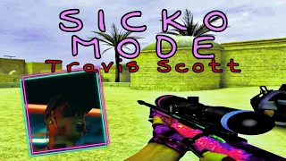 ⚡ TRAVIS SCOTT - SICKO MODE // FRAGMOVIE CSS ANDROID // COUNTER SHOT: SOURCE // POCO X4 GT 144 FPS