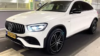 2020 Mercedes-benz GLC AMG Coupe - Night Review Drive Interior Sound / 2020 Мерседес - ночной обзор