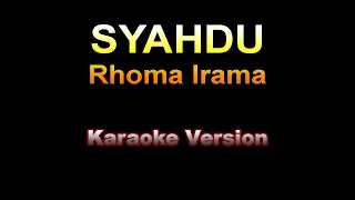 Rhoma Irama & Rita Sugiarto - SYAHDU - Karaoke version