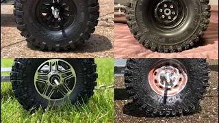 What is the most sticky tire for RC 1:10 Crawlers?