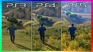 🔥 GTA 5 - PS3 vs PS4 vs PS5 GRAFIK VERGLEICH! | Teil 2 | GTA 5 Remastered Graphics Comparison 🔥