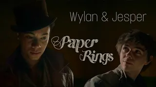 Wylan & Jesper | Paper Rings