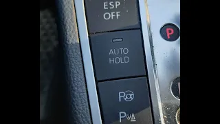 Зачем кнопка AVTO HOLD в автомобиле.