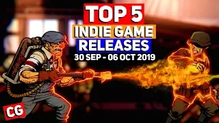 Top 5 BEST NEW Indie Game Releases: 30 Sep - 06 Oct 2019 (Upcoming Indie Games) [Sponsor: Memorrha]