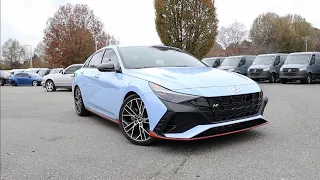 2023 Hyundai Elantra N Manual Start Up, Exhaust, Test Drive, Walkaround, POV and Review