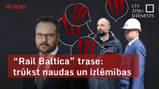 “Rail Baltica” trase: trūkst naudas un izlēmības