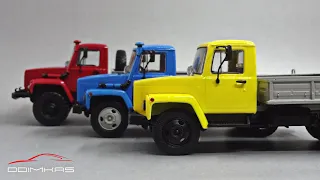 Масштабные модели грузовых автомобилей ГАЗ | Автоистория - Наши Грузовики - Start Scale Models 1:43