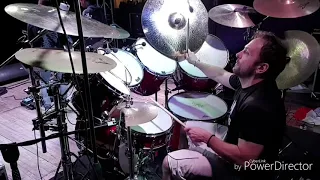 IRON MAIDEN - 2 MINUTES TO MIDNIGHT Soundcheck warm up - Drum Cover by Daniele Ciao