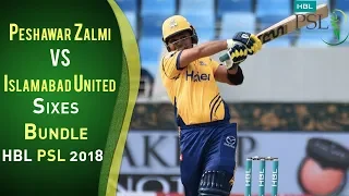 Peshawar Zalmi Sixes | Peshawar Zalmi Vs Islamabad United | Match 4 | HBL PSL 2018 | 24 Feb | PSL