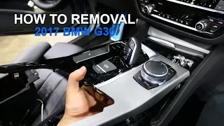 How to removal 2017 BMW G30(NEW5 Series) i-Drive by 인디웍 indiwork