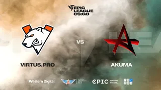 Virtus.pro vs Akuma - EPIC CIS League Spring 2021 - map2 - de_dust2 [Smile & TheCraggy]