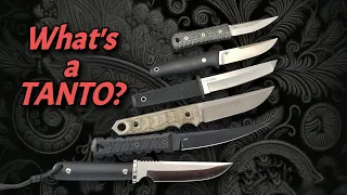 What's a Tanto?  Quick overview of the evolution of the tanto blade design!