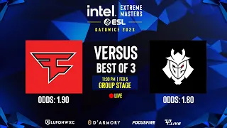 LIVE: FaZe Clan vs G2 Esports (BO3) | IEM Katowice 2023 [ENG/FIL]