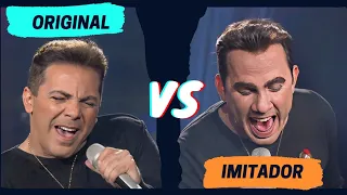 CRISTIAN CASTRO enfrenta a su IMITADOR | Programa "Parodiando" | 2013