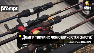 Джиг и твичинг: чем отличаются снасти? Алексей Шанин. Anglers Prompt