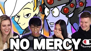 Reaction to OVERWATCH: No Mercy - The Living Tombstone | G-Mineo