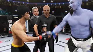 Bruce Lee vs. Jin Smith (EA Sports UFC 2) - CPU vs. CPU