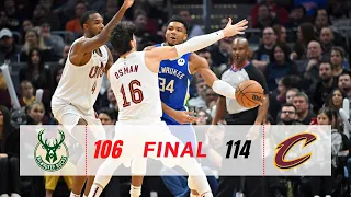 Milwaukee Bucks Vs Cleveland Cavaliers Highlights | Dec 21 | 2023 NBA Season