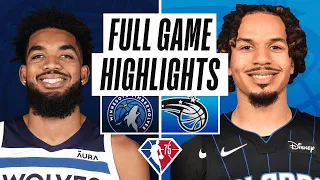 Minnesota Timberwolves vs. Orlando Magic Full Game Highlights | March 11 | 2022 NBA Season