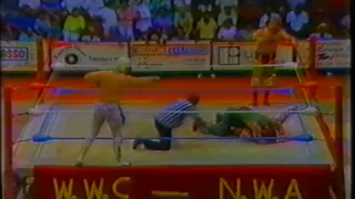 Rock N'Roll RPMS vs. Ron & Chicky Starr - 1986 WWC