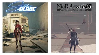 Stellar Blade vs Nier Automata - Comparison - (PS5) - HD.