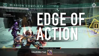 Destiny 2 - Exotic glaive, Edge of Action drop in Legend Wellspring (Titan) Solar 3.0