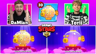 WIELKA BITWA na x30 MEGA ŚWINIE w BRAWL STARS z Da Mianem😱POTĘŻNY OPENING😱