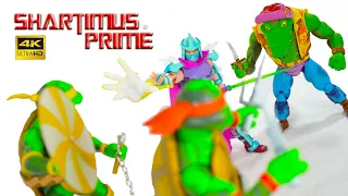 TMNT Arcade Wave 2 Leatherhead Shredder, Michaelangelo and Raphael NECA Toys Edited 4K Figure Review