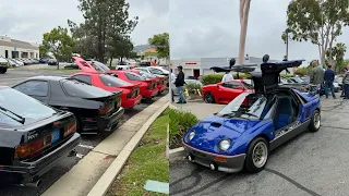 Stacked Rotary RX7 Line Up at the JDM Car Meet!