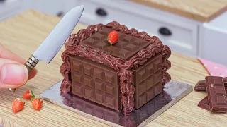 Satisfying Softest Original Miniature Chocolate Cake Recipe - Decoration Ideas of Mini Bakery