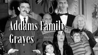 Addams Family Graves