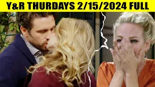 CBS Young And The Restless Spoilers Thurdays 2/15/2024 - Chance Proposal Summer