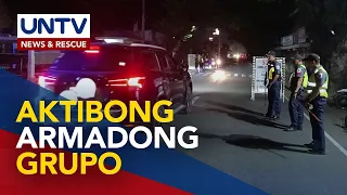 38 potential private armed groups, sinusubaybayan ng PNP para sa BSKE 2023