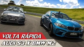 AUDI S3 X BMW M2 - VOLTA RÁPIDA COM RUBENS BARRICHELLO # 86 | ACELERADOS