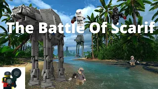 The Battle of Scarif (Lego Stop Motion)