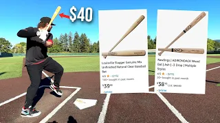 Reviewing a $40 Wood Bat from Amazon...